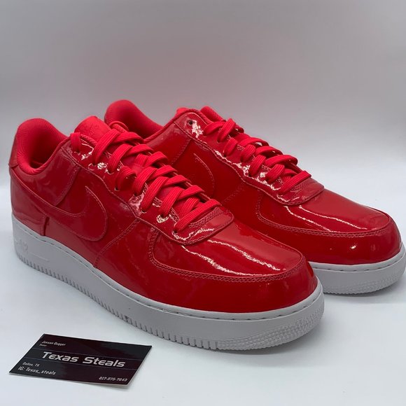 air force 1 red check